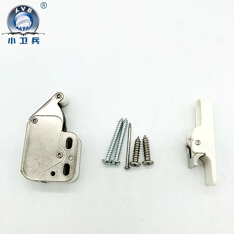 Push To Open Plastic Door Catch Mini Latch For Kitchen Cabinet Latch Lock For Access Panel
