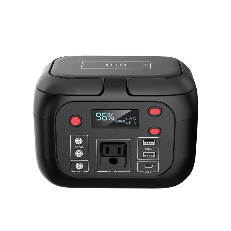 Powkey 200w 155wh Portable Power Station Emergency Power Supply li ion energy power station
