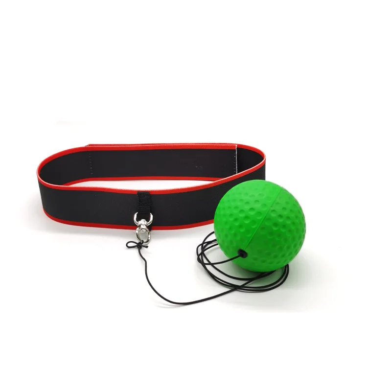 Sports Hand Eye Coordination Training Magic Ball Reaction Speed Reflex Ball with Headband