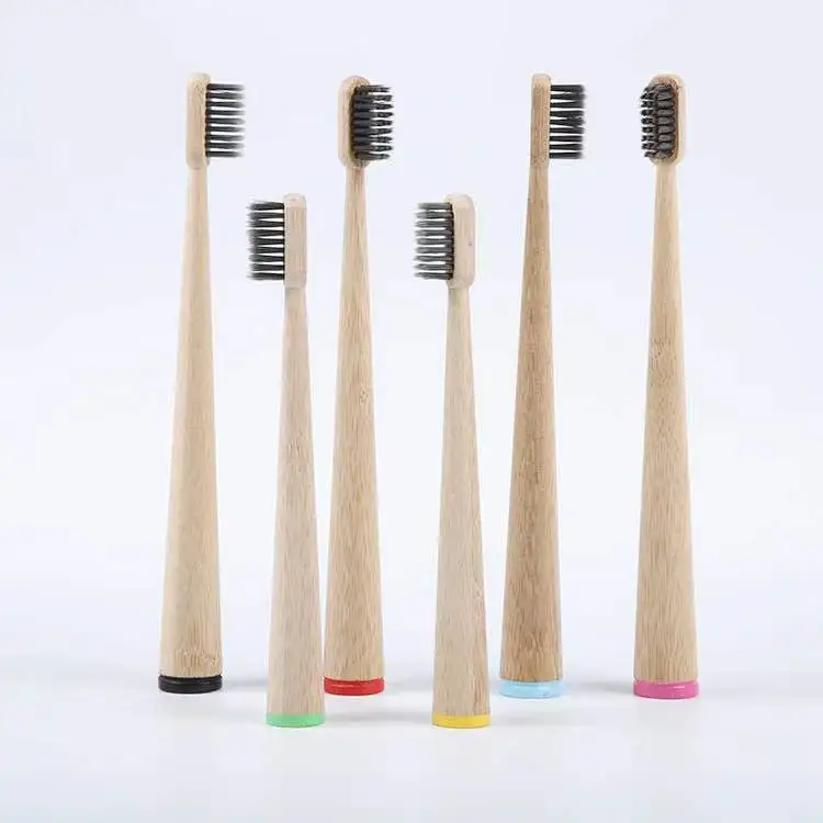 wholesale nice design 100% eco-friendly organic Nature Bamboo  Bamboo Toothbrush