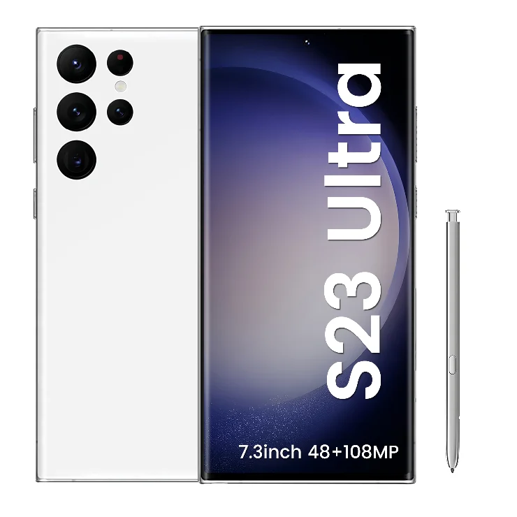 Продвижение Android S23 Ultra смартфон 16 + 512g мобильный телефон сотовый игровой 4g 5g