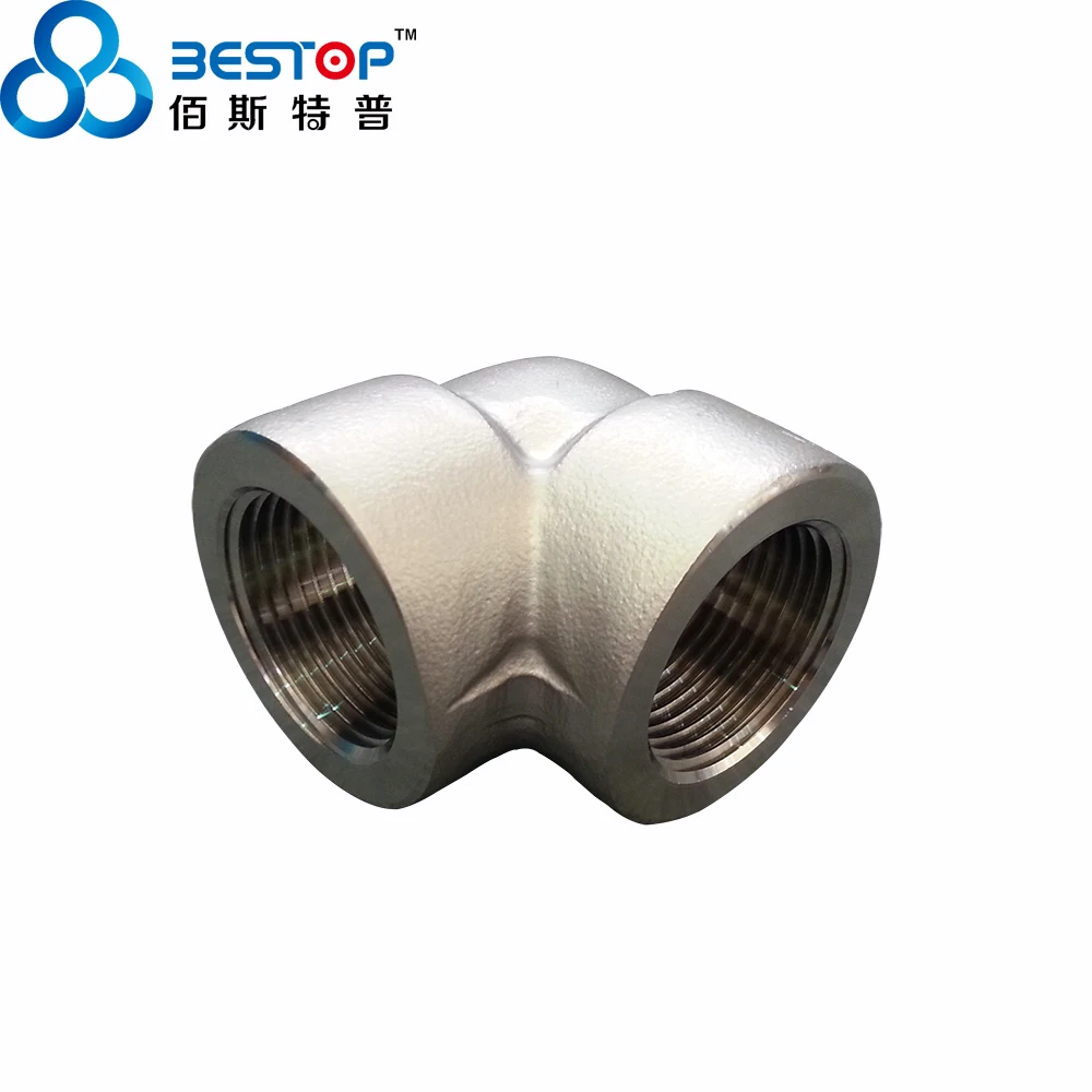High Pressure forged elbow stainless steel 45 90 Degree threaded socket welded elbow