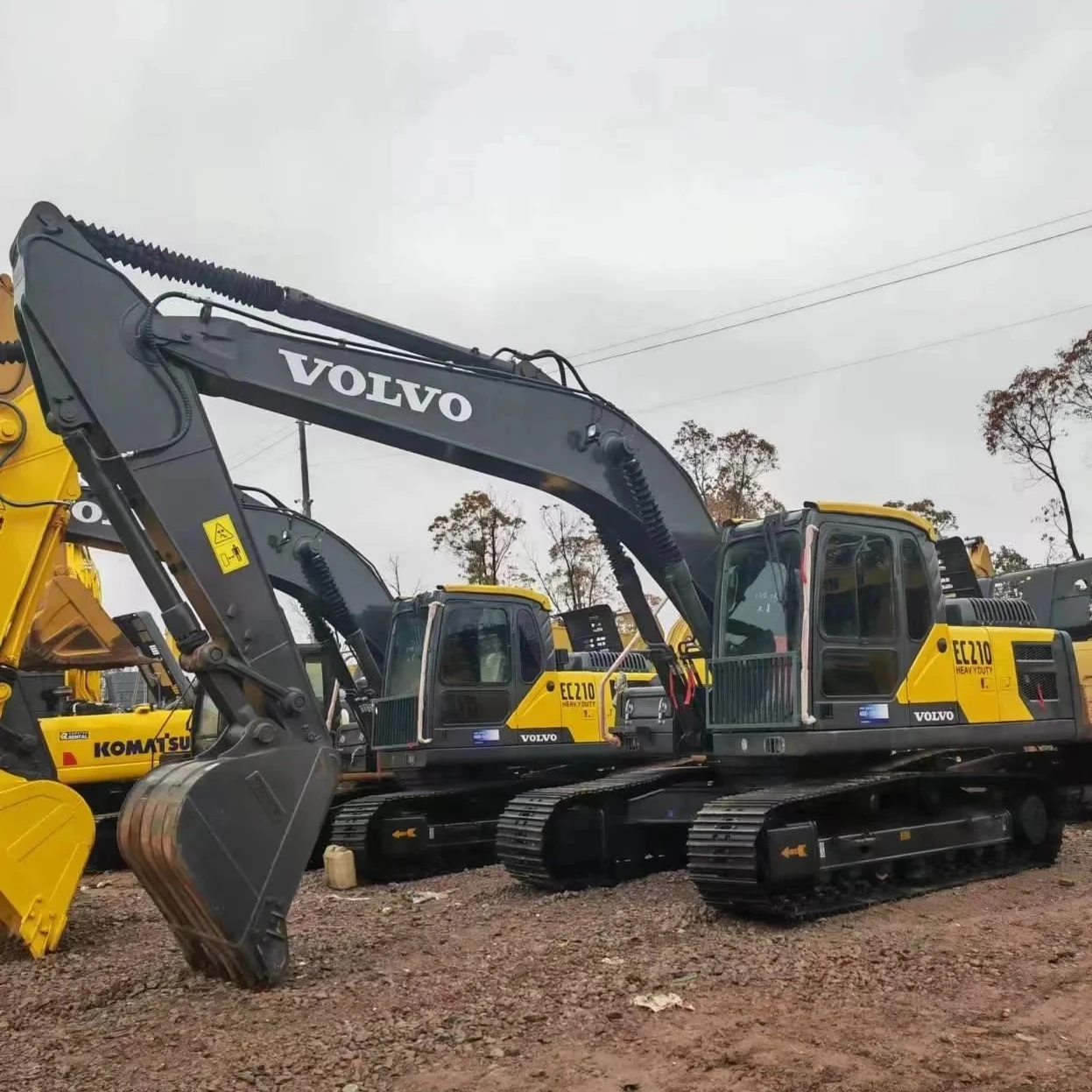 Оригинальный Volvo гидравлический EC210 210 EC210D 290 EC290 360 EC360 480 EC480 Подержанные экскаваторы гусеничный экскаватор