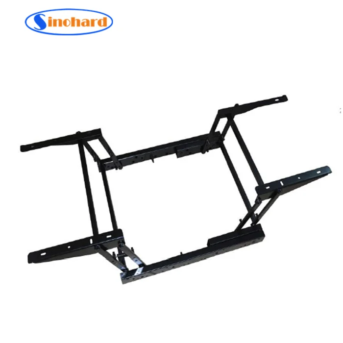 Furniture Hardware Square Coffee Table Mechanism Steel Table Desk Lifting Mechanism