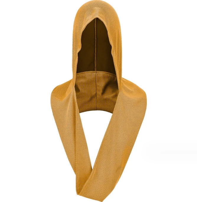 quick drying U shape microfiber Cooling Hoodie Towels for Hot Weather