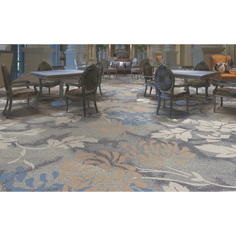 Haima Carpet Soft Wall To Wall Axminster Carpet For Commercial Flooring and Hotel