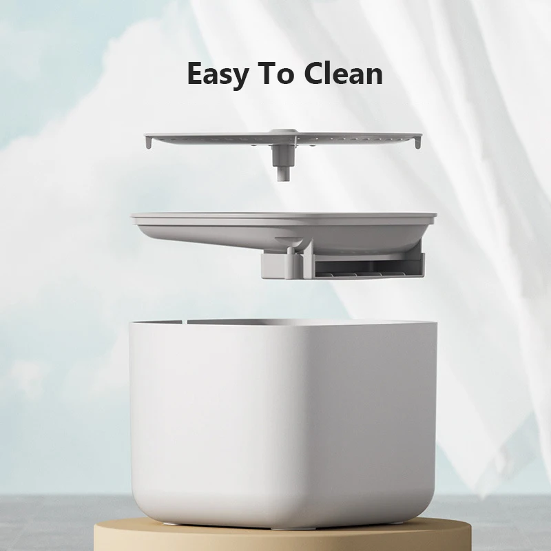 Manufacturer Wholesale 3L Auto Filter Usb Electric Mute Cat Drinking Dispenser Wireless Smart Automatic Pet Cat Water Fountain