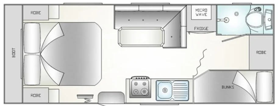 
Australian standard Touring House Mobile Camper Off Road Caravan Manufacturer 