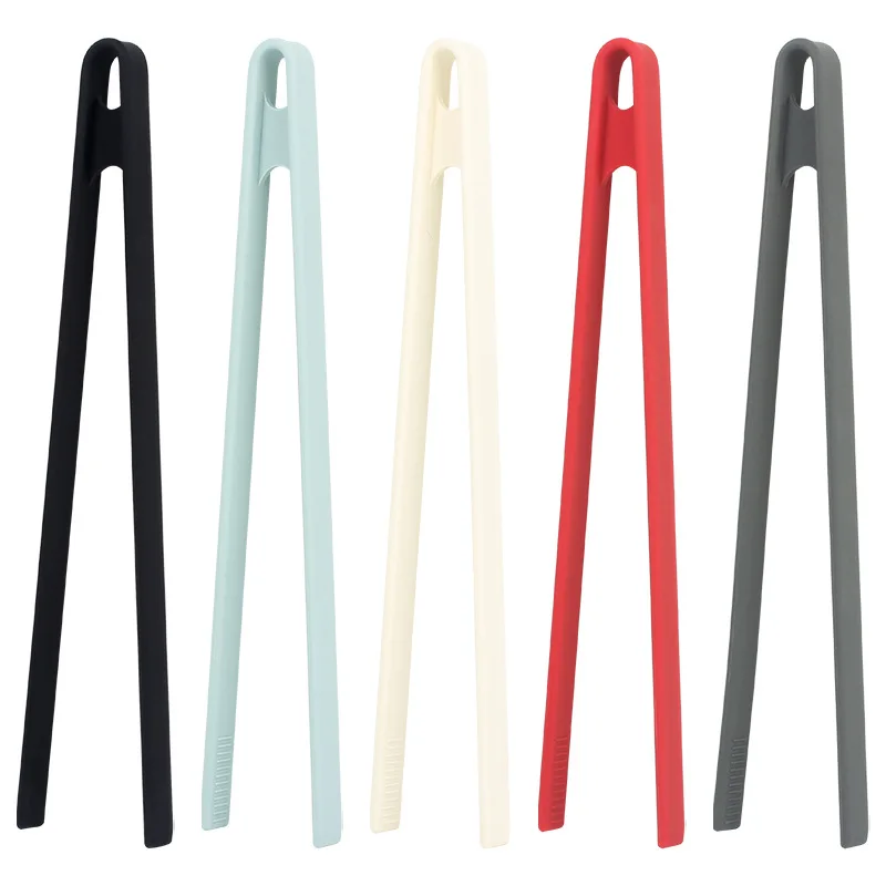 Silicone Tongs for Serving Food Silicone Toddler Tongs for Sensory Toys Tools Mini Tongs for Kitchen Accessories