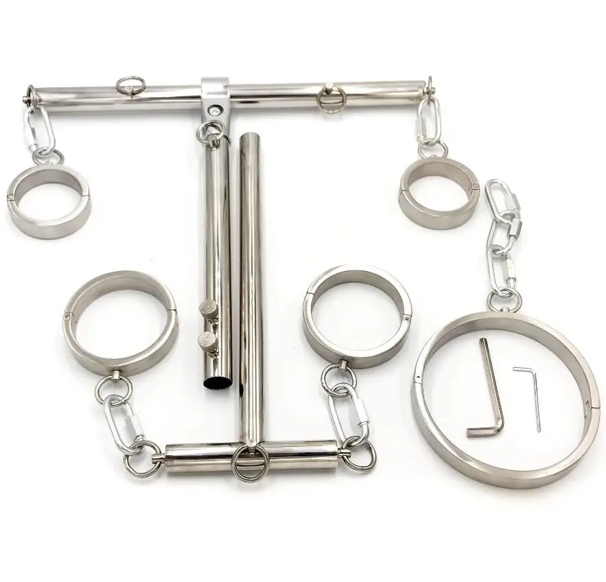 I Like MELO SM collar handcuffs and foot cuffs adult toys stainless steel sex toys men and women wholesale of adult toys%