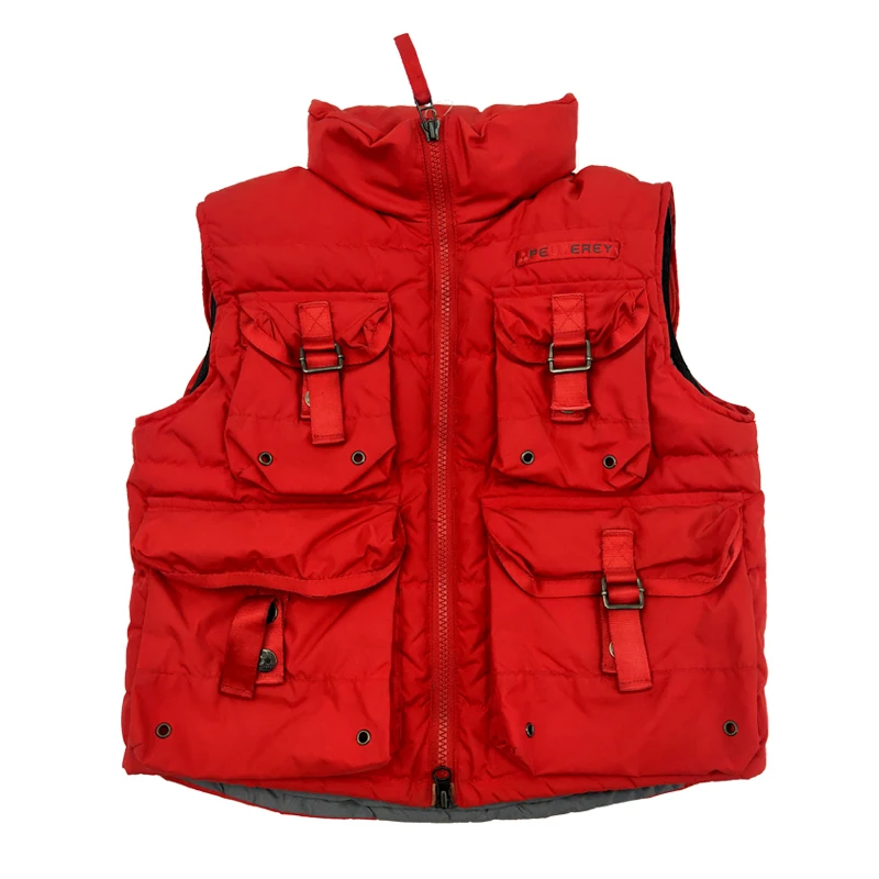 
Wholesale custom designs new hot sales outdoor boy multi pocket vest 