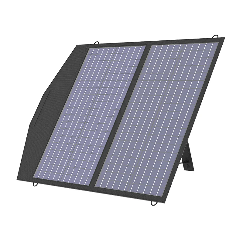 120W Portable Folding Solar Panel 300 watt Full Black foldable solar panel kits