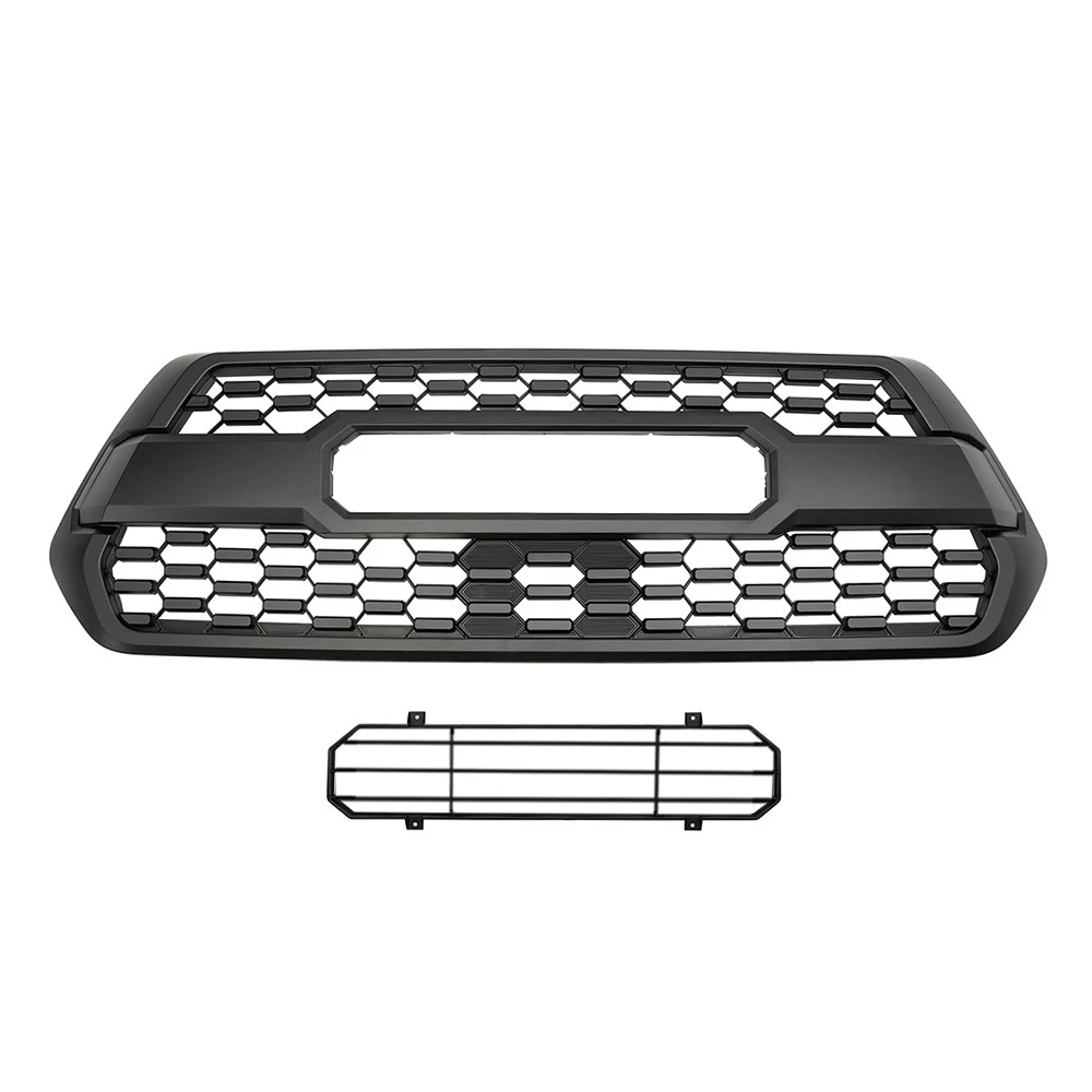 Front grille for TOYOTA Tacoma TRD PRO vehicle exterior accessories ABS car bumper grill for Tacoma modified parts