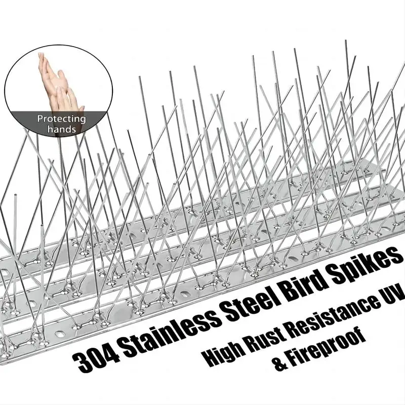 Qiao Liang Bird Catcher  Anti Pigeons and Small Pests Bird Repellent Spikes Bird thorns and anti climb fence spike