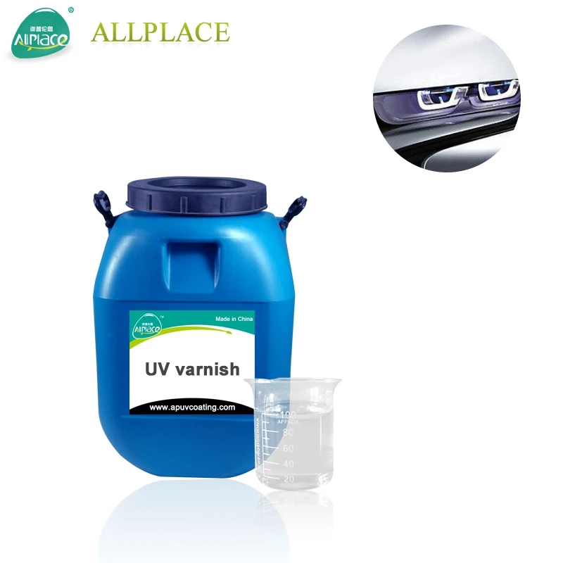 
Car Headlight Polish UV Varnish for PC Headlights 