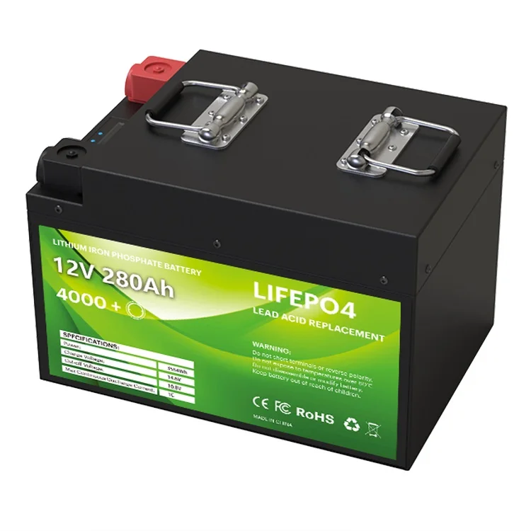 Over 3000 Times Cycle life 12V 24V 48V 280Ah 300Ah Bateria Litio LiFePO4 Cart Battery Lithium Ion Battery Pack Phosphate Battery