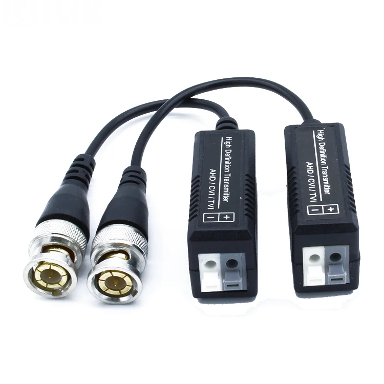 Surveillance Accessories 1ch Passive Price AHD TVI CVI HD BNC to RJ45 Converter 4k blue hdcvi video balun