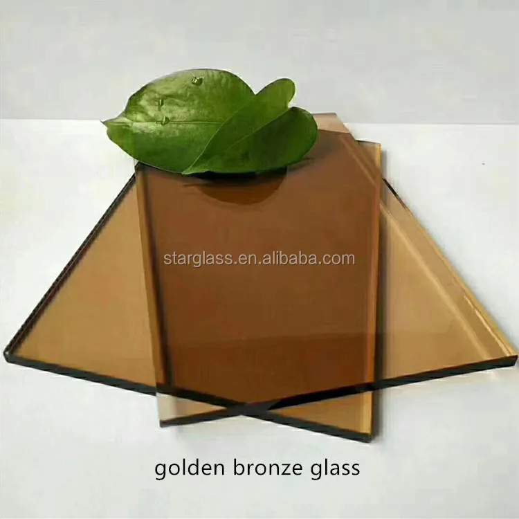 reflective price Tinted Float Glass Black Grey Green Blue Bronze colors colored building glass