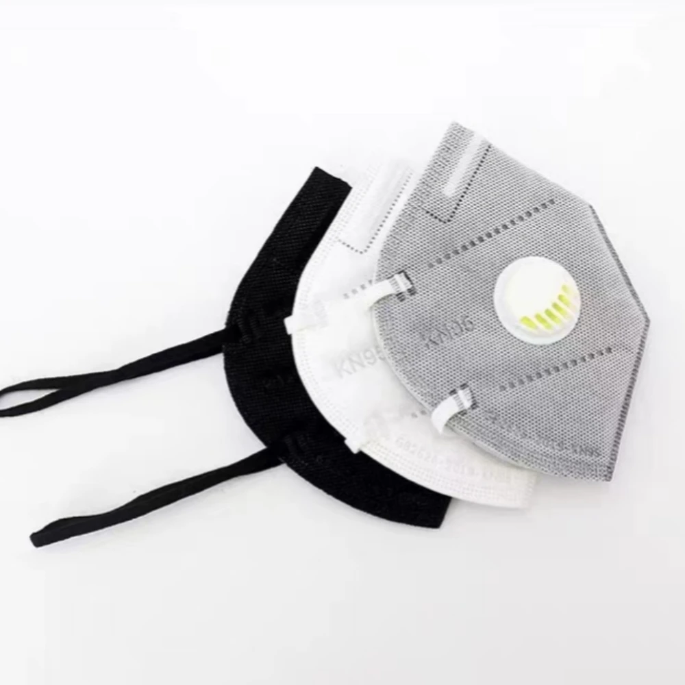 Manufacturer Disposable KN95 Face Mask Highly Elastic Headband KN95 Masks with Breathing Valve