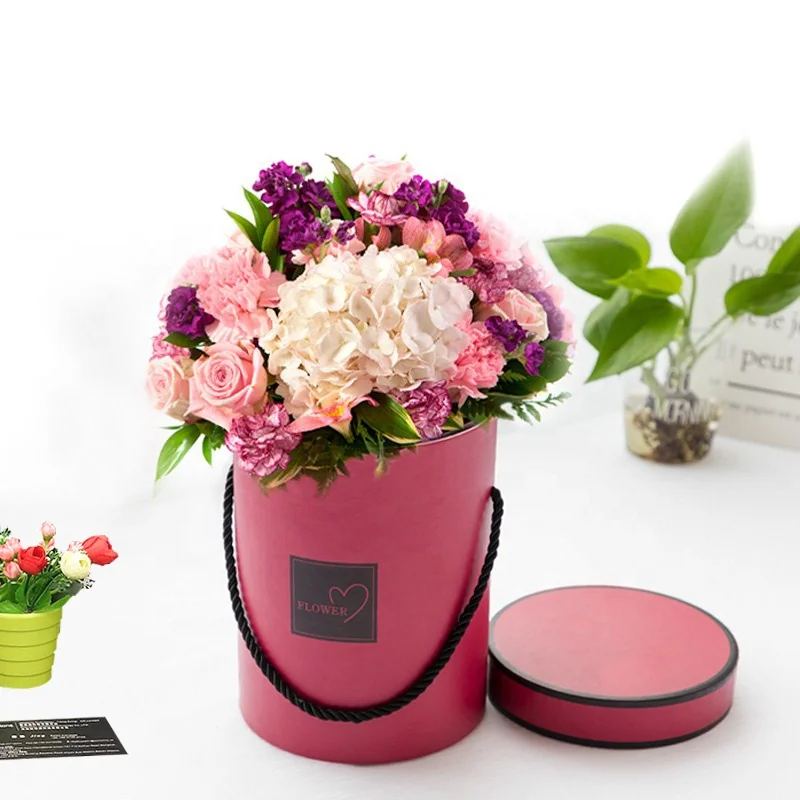 Wholesale Price Round Flower Box