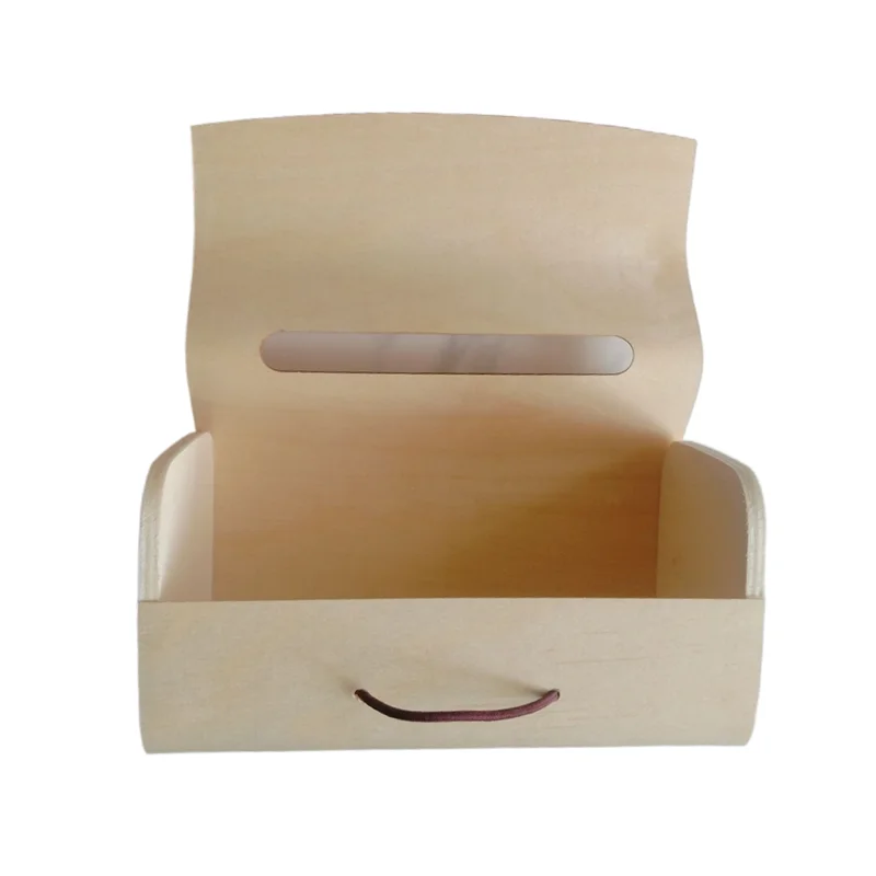 Custom Made Soft Wood Napkin Toilet Tissue Box For Storaging Tissue Paper Napkin In Living Room Kitchen Restaurants Toilet