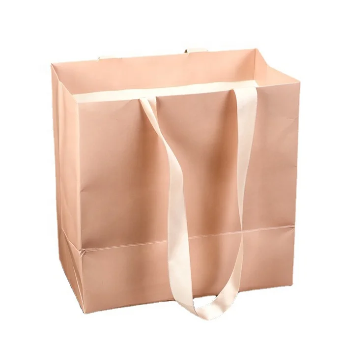 Ultra-Thin Paper Bags Shopping Bags Recyclable Paper Bags Customized Printed Logo Colorful