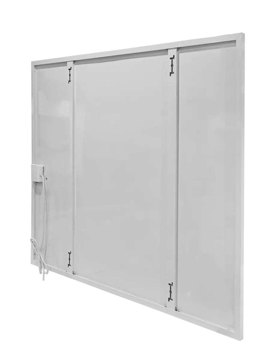 White wall mounted customize picture 24Hrs Digital timer 22 thickness aluminum housing infrared carbon crystal panel room heater