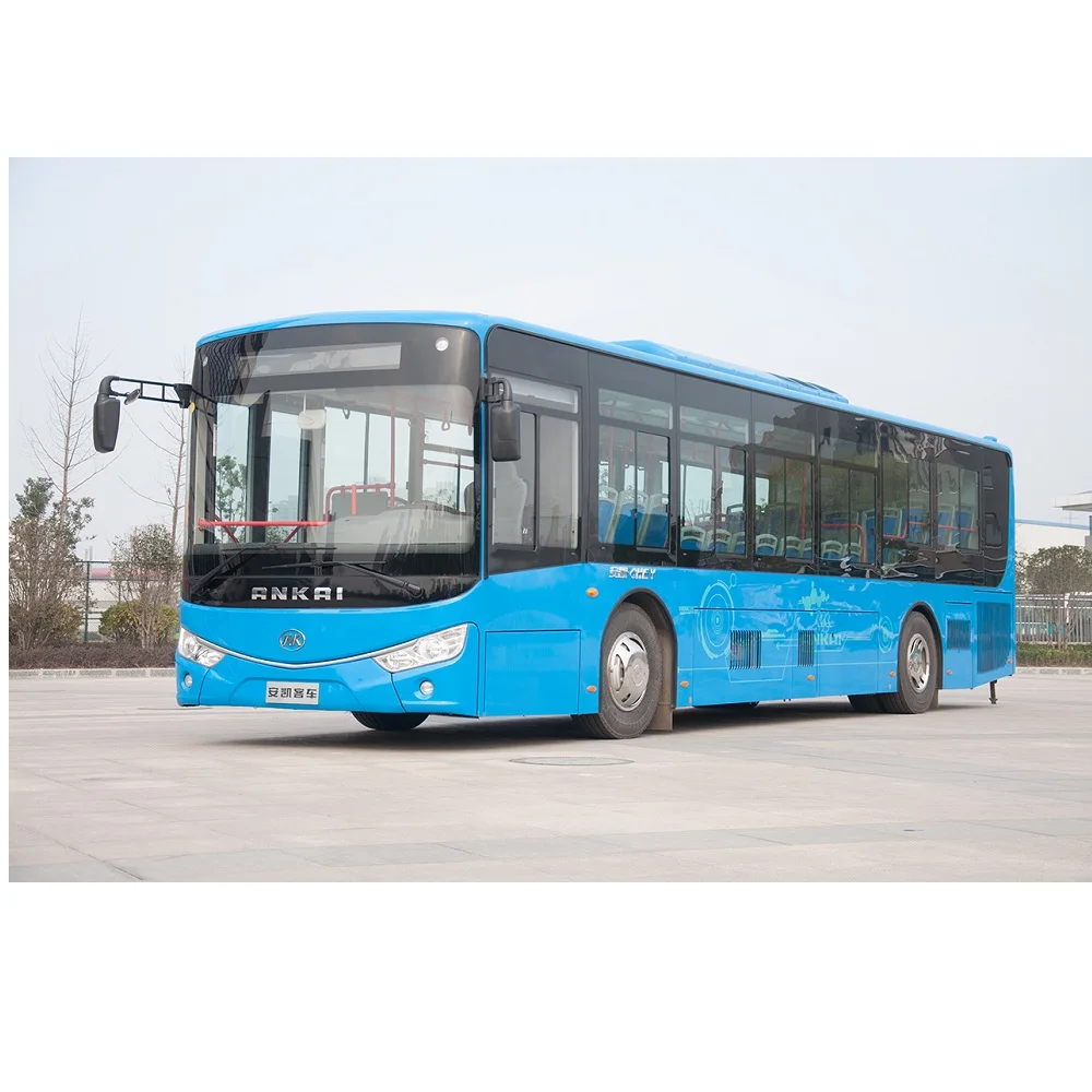 Ankai 100 Seats City Bus  Euro 2 -3 Diesel Engine Retarder  Integral  Body Structure High Quality Engine Good Service