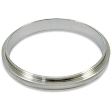 KF ISO SS304 Aluminum Screened Centering Rings with O-Rings and Spacers