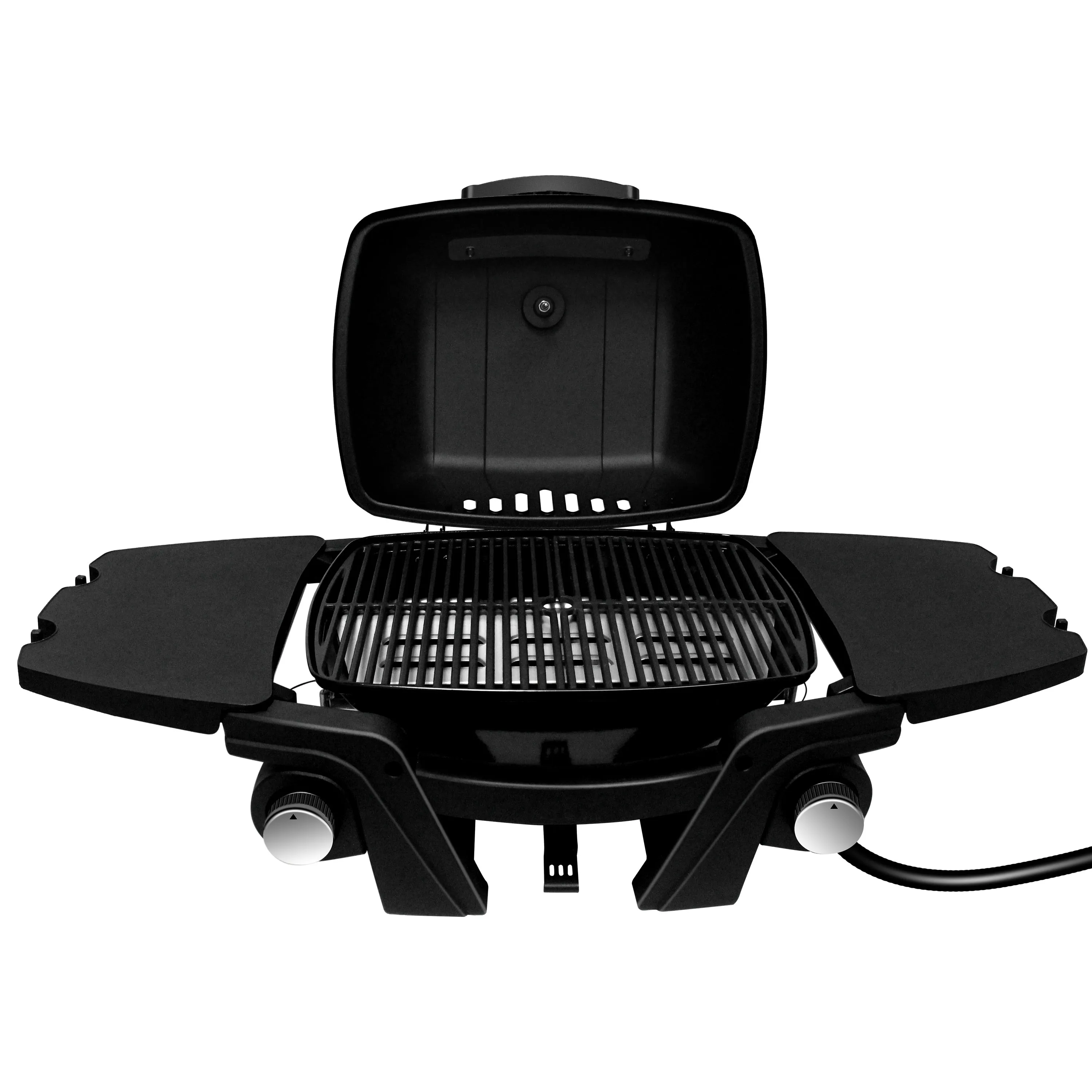 2023 New Portable Barbecue Grill Liquid Propane Gas Two-Burner Grill With 2U-shaped Ignition Plates For Garden Cooking Backyard