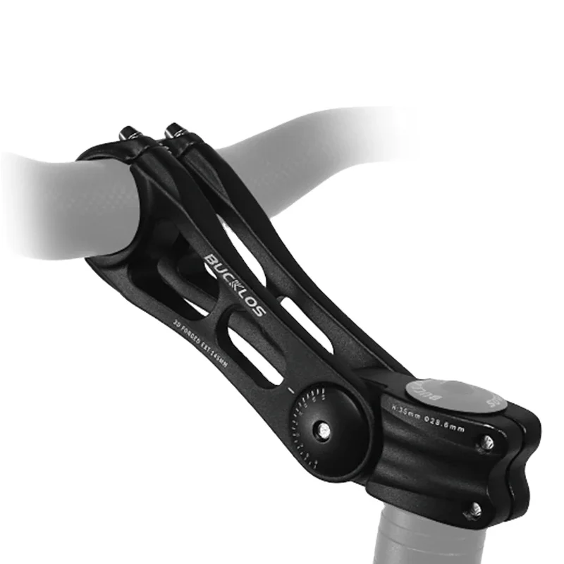 BUCKLOS bicycle handlebar riser 3D forged negative adjustment bicycle handlebar riser power mountain bike parts