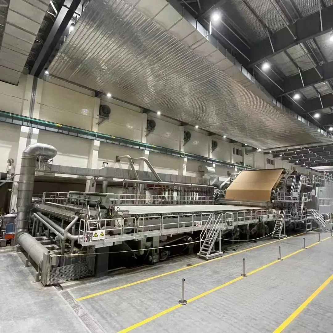 Линия по производству гофрированной бумаги для производства бумажного оборудования, 20 ТПД, машина для производства крафт-лайнеров