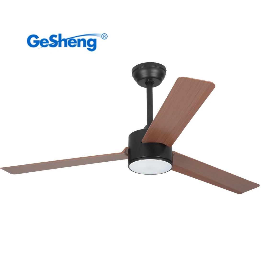 Modern 52 inch leaf fan led ceiling 3 ABS blades sale fan dc bldc remote control light with fan ceiling