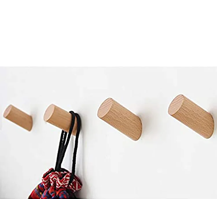 wooden coat rack modern style wood wall hanger hook hallway coat hook vintage wood wall hooks