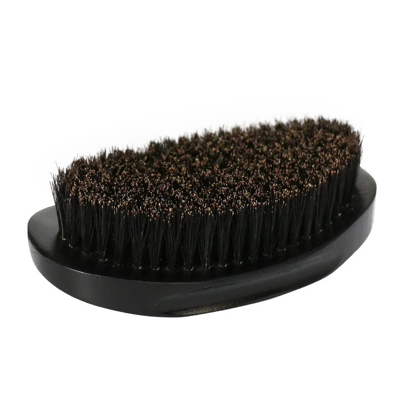 Engrave Logo Customized Package Wave 360 Medium Hard Or Soft Hair Boar Bristle Beard Brushes