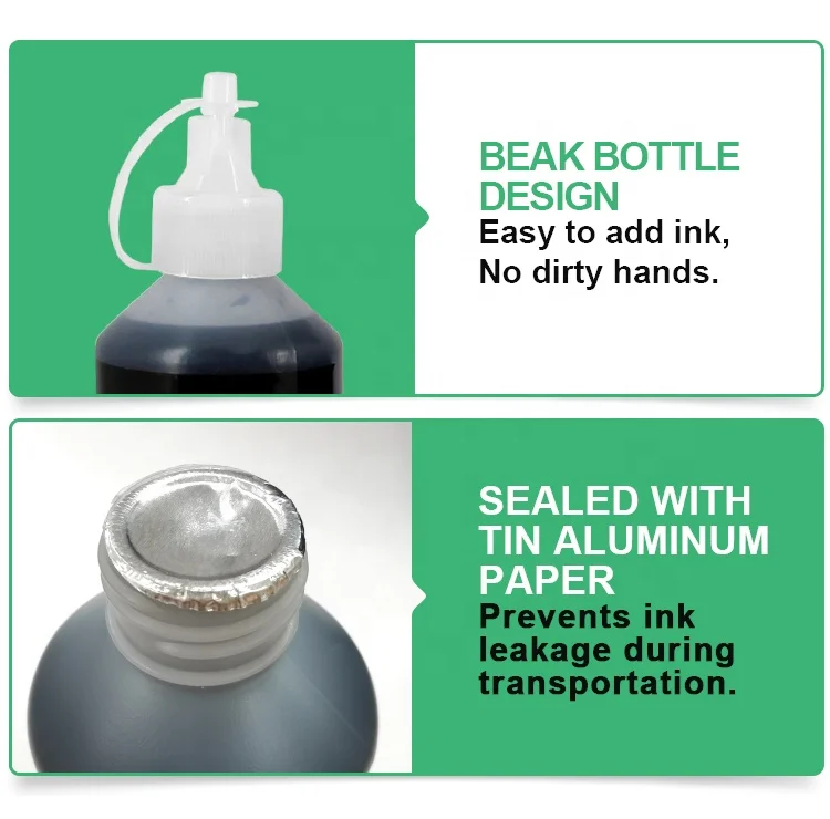 BTD60 BTD60BK BT6000 BT5000 BT5000C BT5000M BT5000Y BT5001 Premium Compatible Color Bottle Refill Tintas Ink for Brother Printer