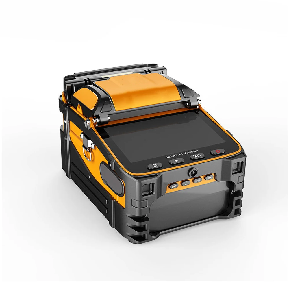 AI-90 Core Alignment 6 Motors 10 Languages fiber splicing machine price with Special  Design Case