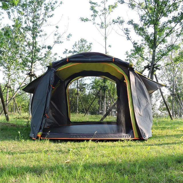 hiking tent ultralight easy to carry throwing tents for family gathering big camping tent house outdoor