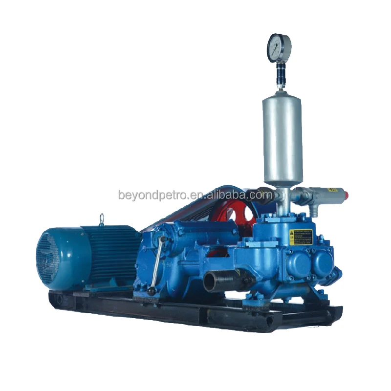 Water well drilling Drill Machine Horizontal Triplex Piston MINING Mud Pump (BW) Applicable Mud pump
