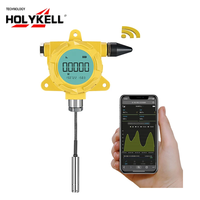  Holykell GPRS 4G zigbee lora IOT топливный резервуар для воды большого радиуса действия беспроводной датчик