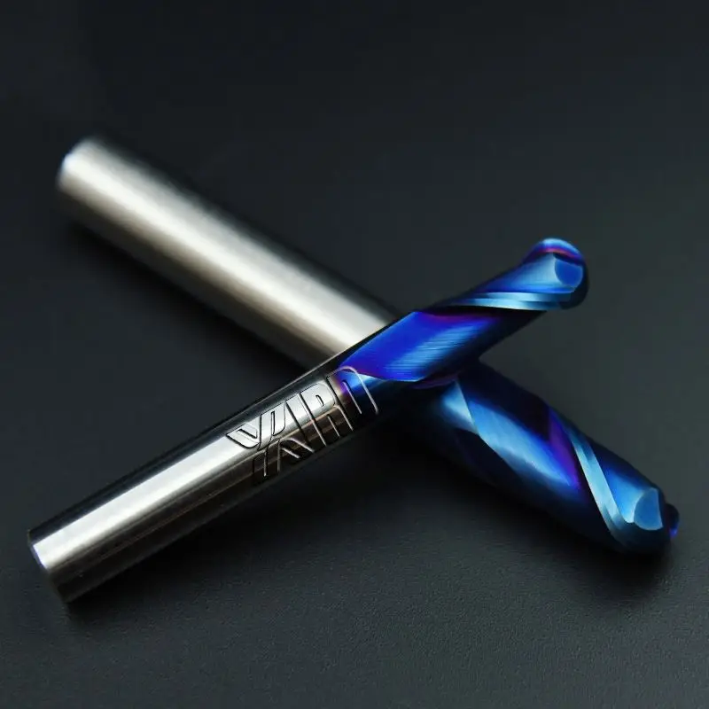 HRC65 Solid carbide end mills with ball nose