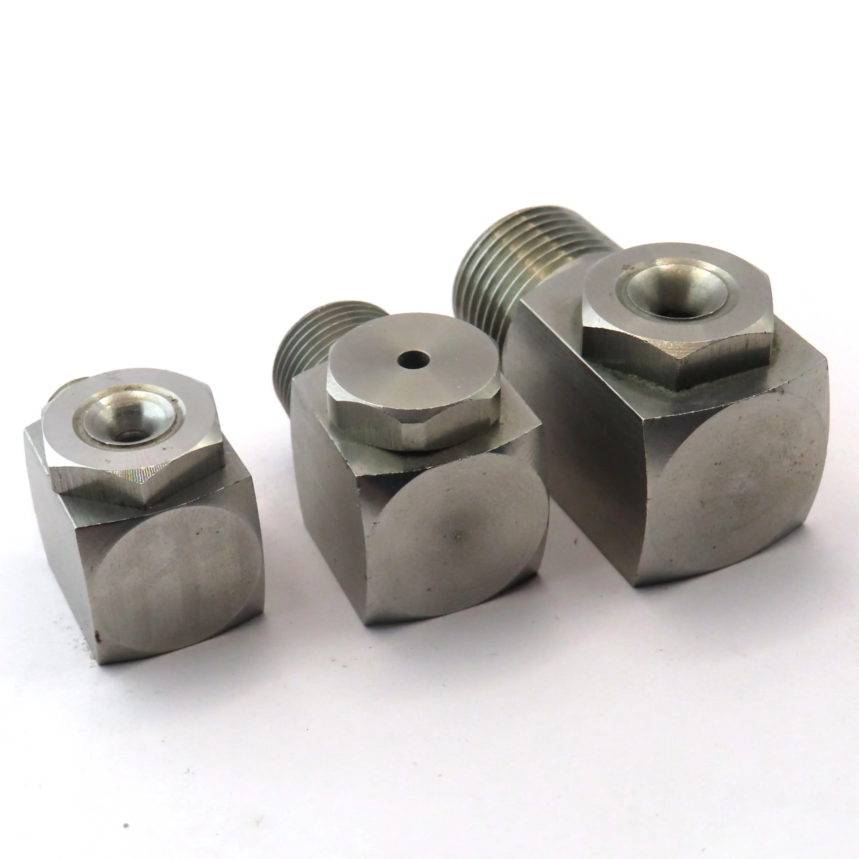 1/8 Whirljet Angle Type Hollow Cone Spray Defoaming Nozzle Stainless Steel Corner Hollow Type Tangential Nozzle