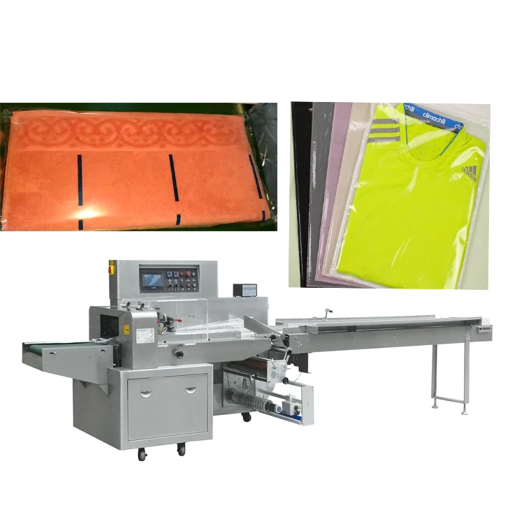 
XDBZ-600X Pillow Packaging Machine Smart Mask Towel Vegetable Mooncake Bagging and Sealing Machine Automation Equipment 