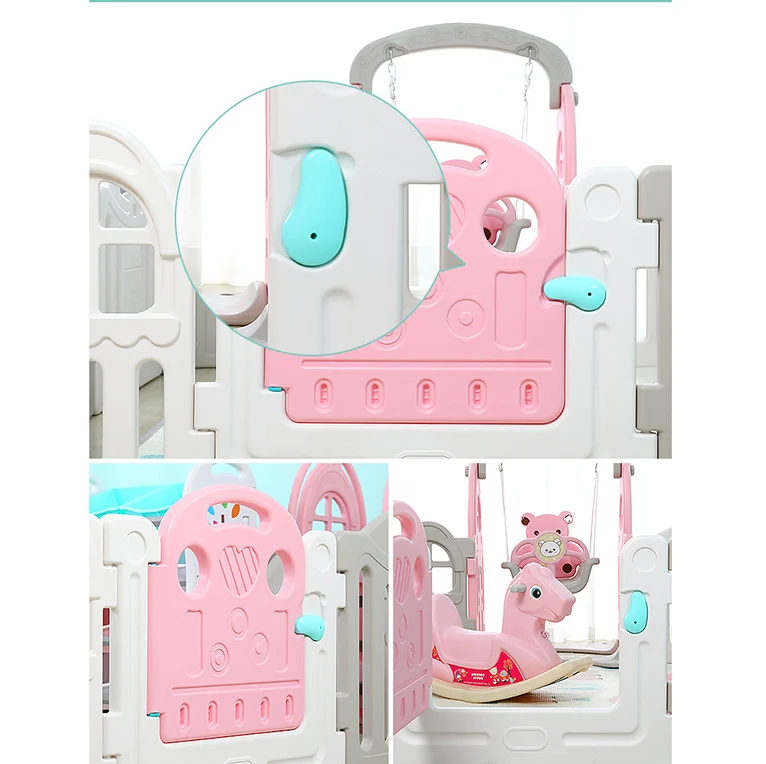  Детский Пластиковый манеж безопасности на заказ детский с горкой и качели