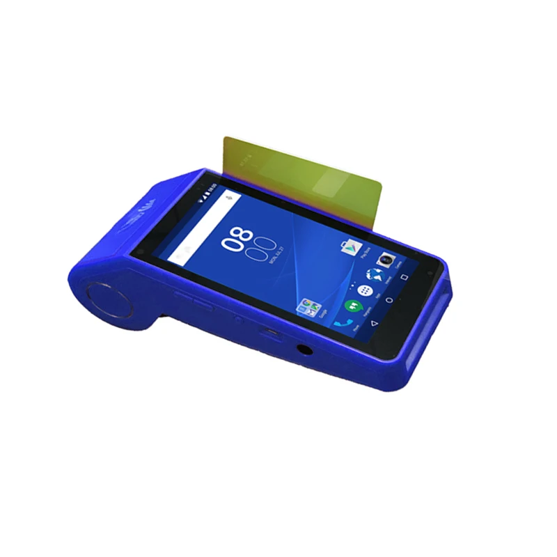 New arrival pos android machine mobile payment pos terminal with receipt printer and qr code scanner