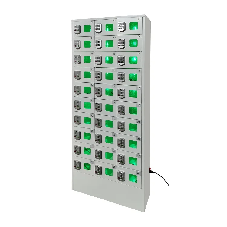 Floor Standing Mobile Battery Charging Machine Charging Solution For Public Place Phone Charger Locker For Emergency Use