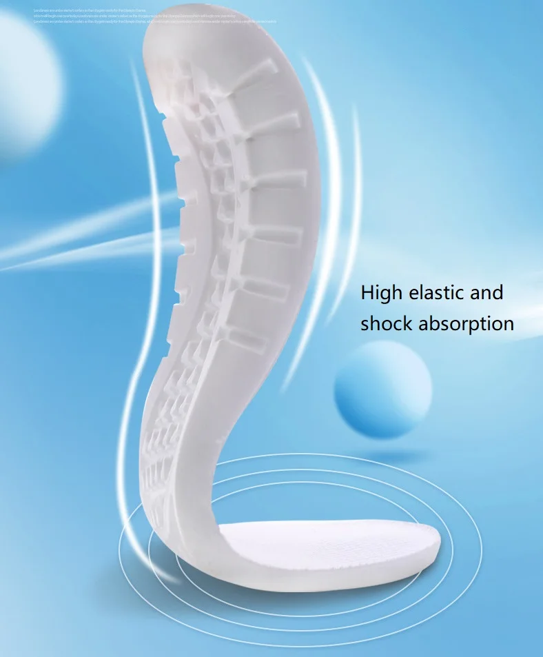 Sports Shoes Insoles Super Soft Running Insole for Feet Shock Absorption Baskets Shoe Sole  Inserts