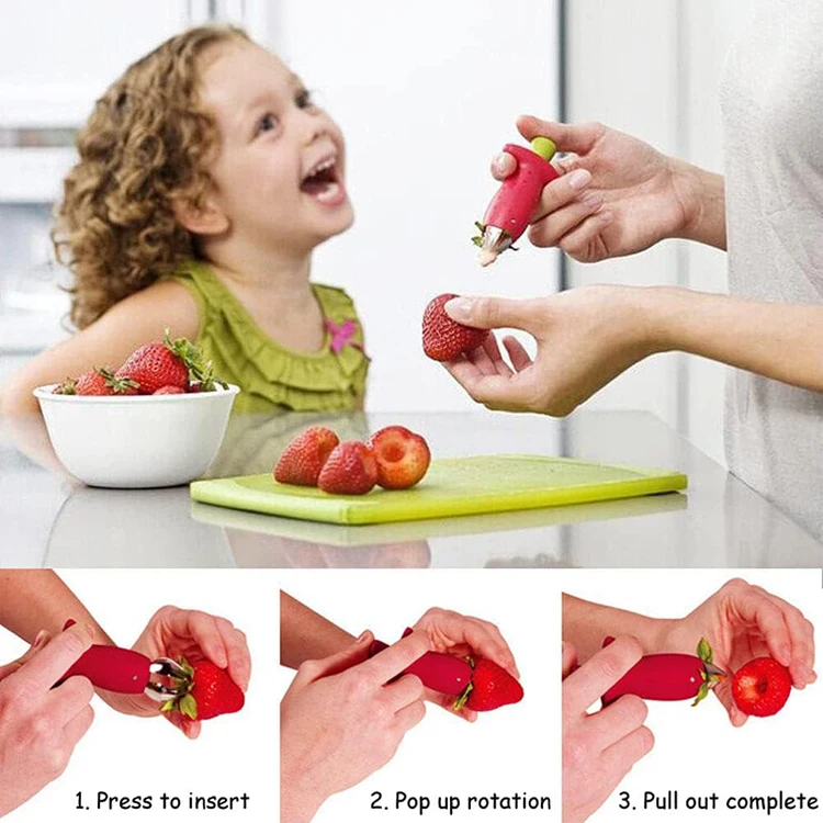 Wholesale Kitchen Gadgets Stainless Steel Fruit Heart Shaped Shell Slicer Shredder Strawberry Boiled Egg Cutter