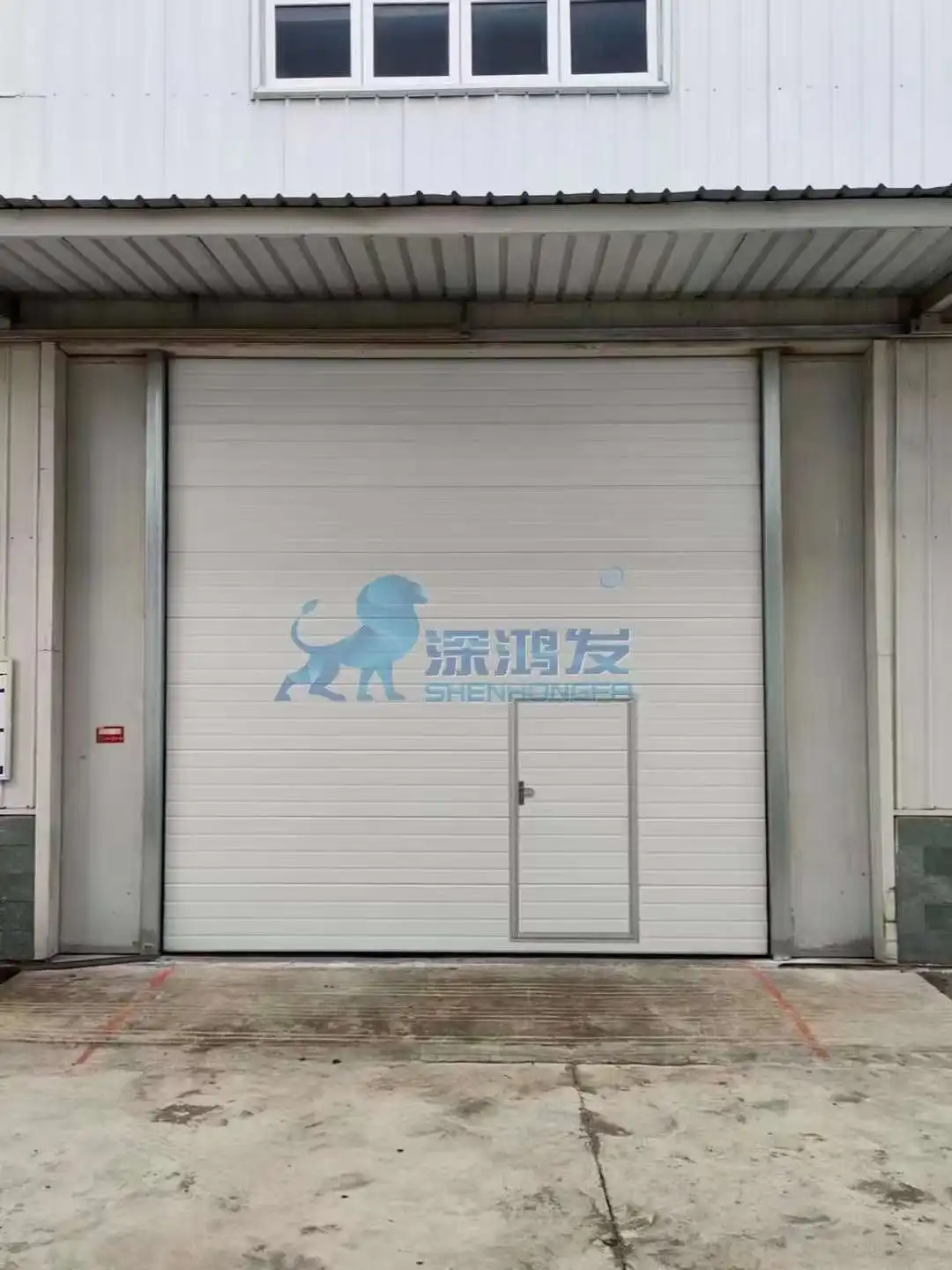 high speed doors transportation industry sliding door industrial gate of logistics park