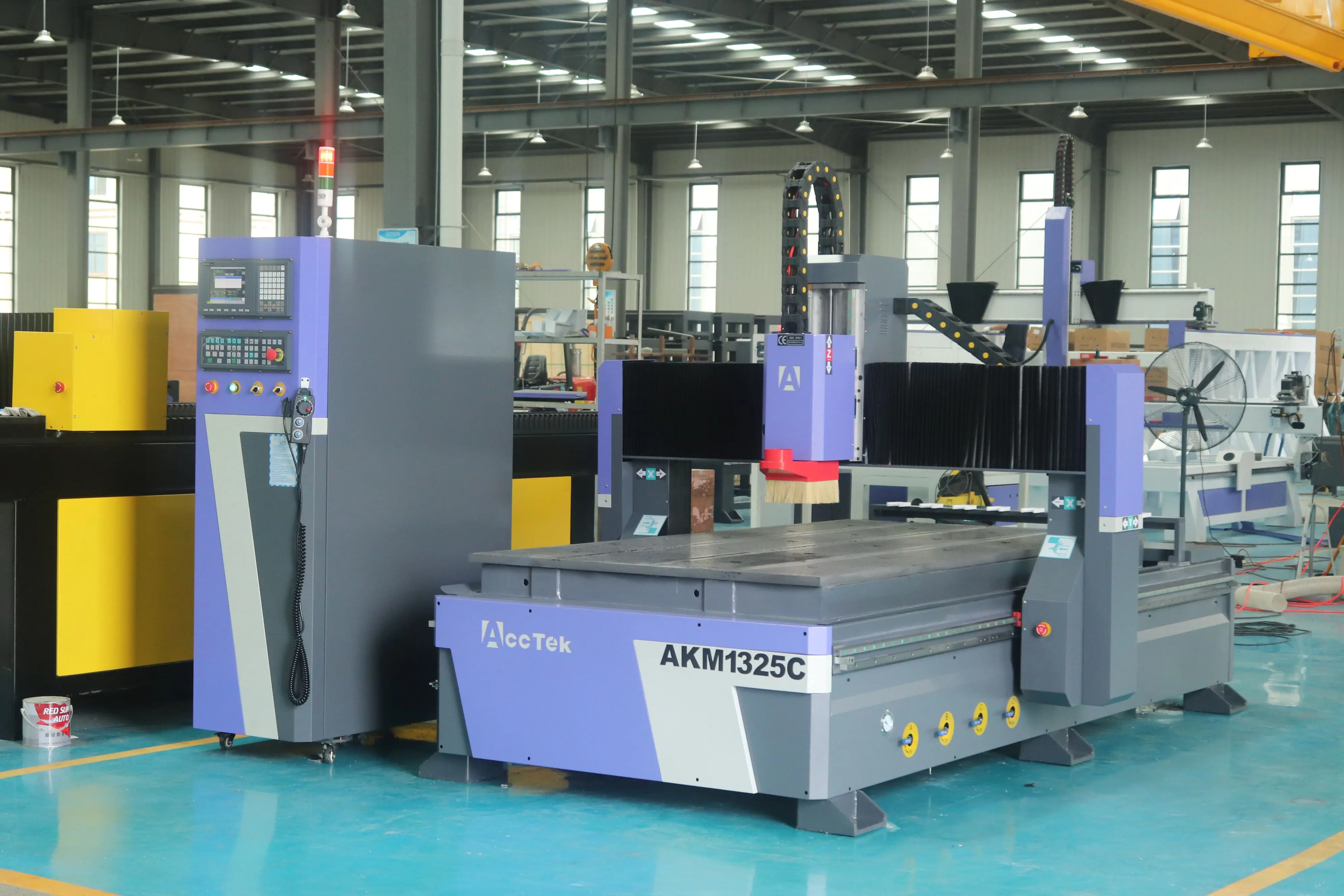 AccTek Router Cnc 1325 Wood Carving Machine Wood CNC Routers Auto Tool Changer